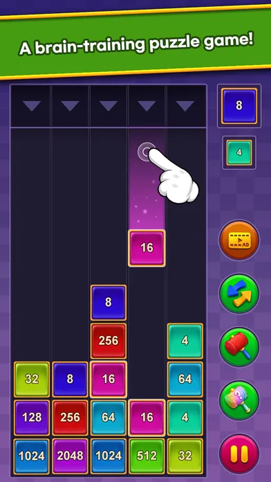 Captures d'écran de Number One - 2048 Merge Game