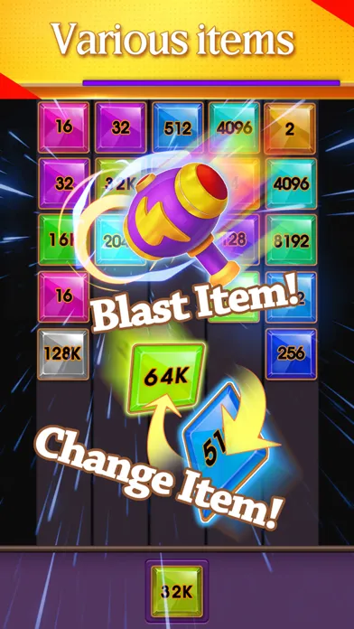 Number Up Merge - 2048 Puzzle Screenshots