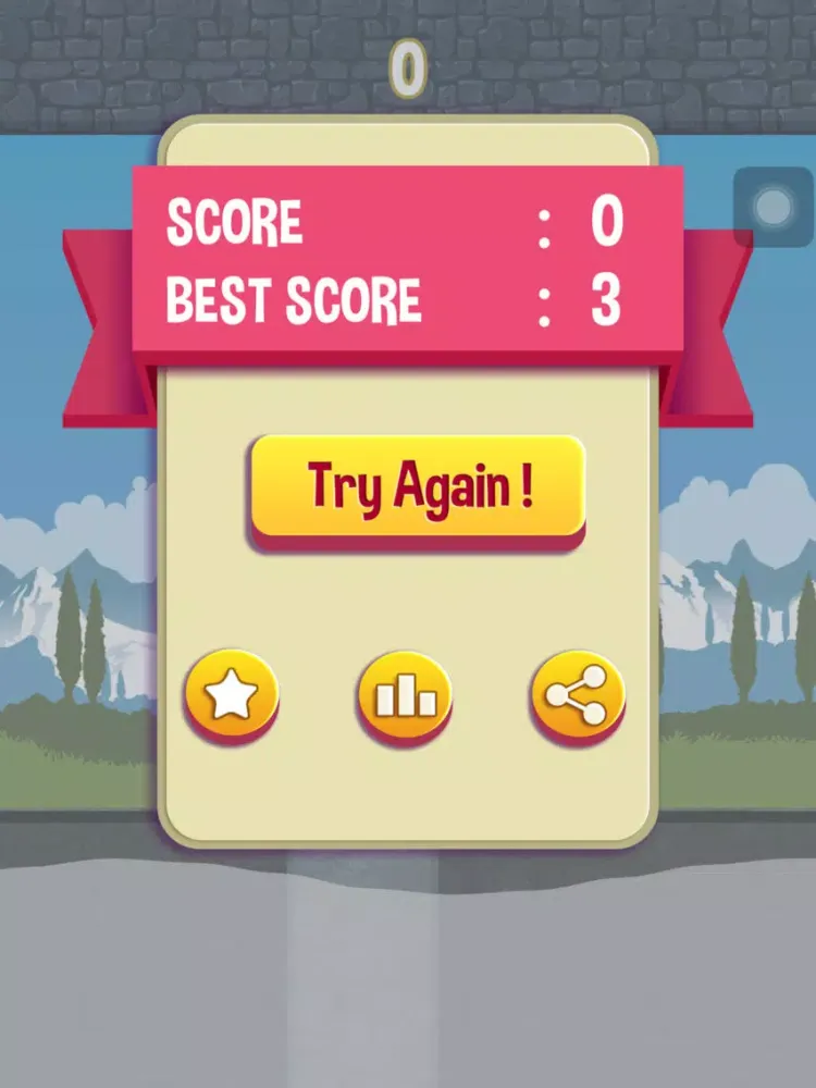 Impossible Swing - Super Square iPad 应用截图