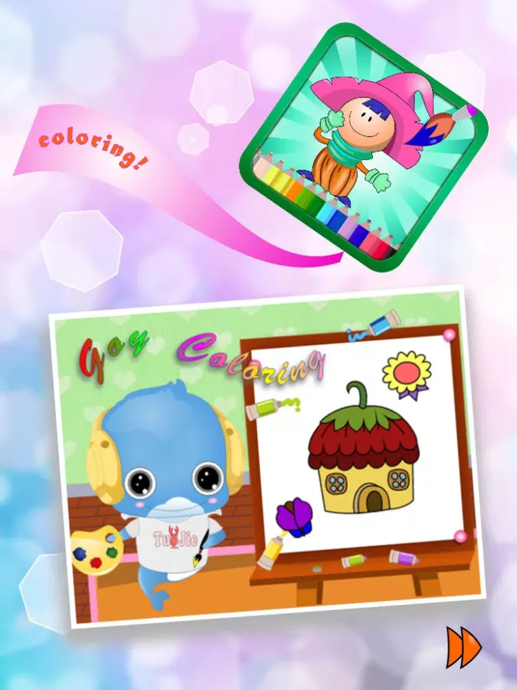 Скриншоты Joy Coloring Lite iPad 