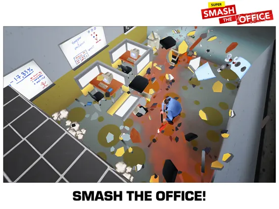 ภาพหน้าจอของ Super Smash the Office iPad 