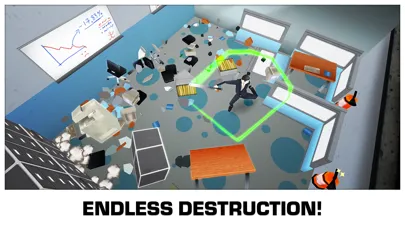 ภาพหน้าจอของ Super Smash the Office