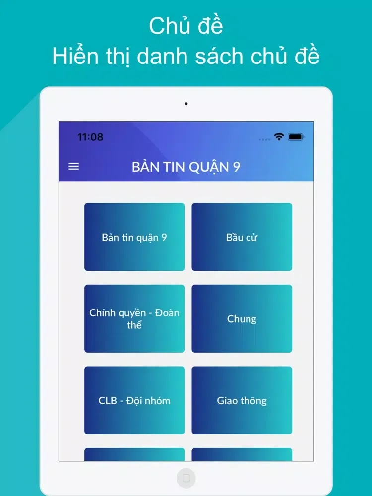 Bản Tin Q9 iPad  Ekran Görüntüleri