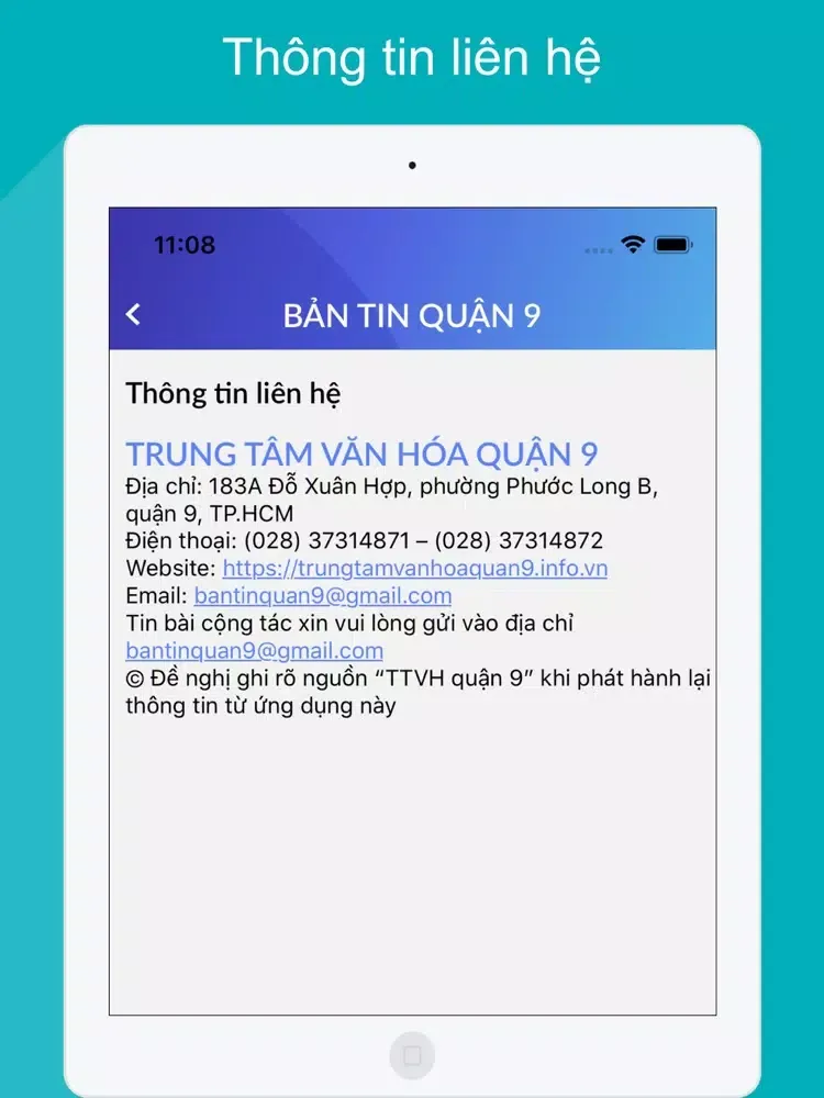 Bản Tin Q9 iPad  Ekran Görüntüleri