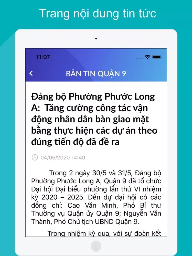Bản Tin Q9 iPad  Ekran Görüntüleri