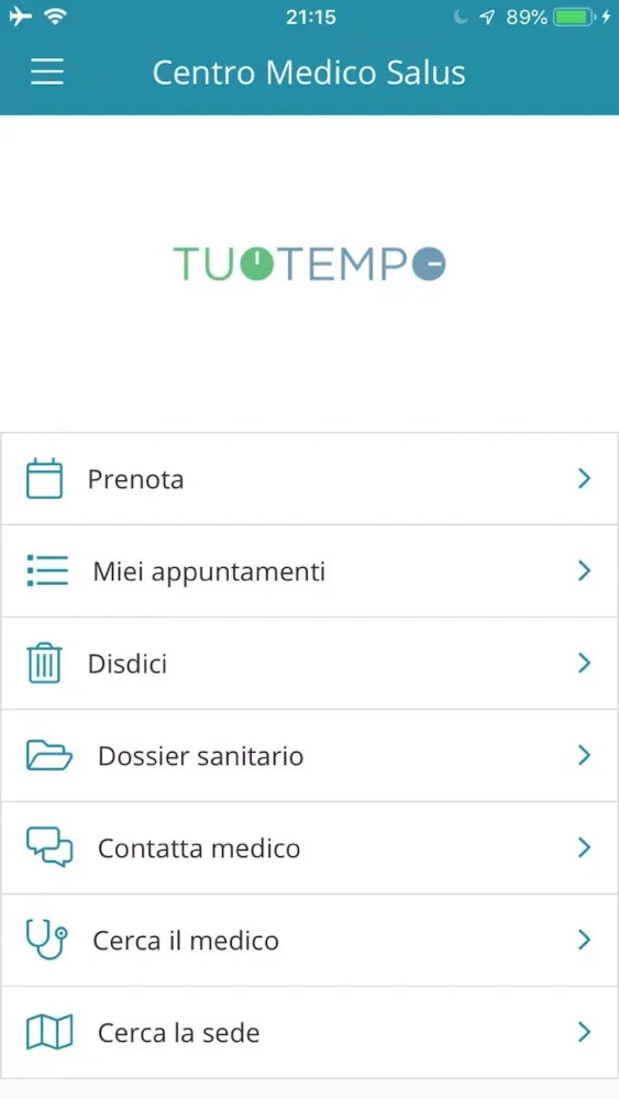 Tuotempo-Servizi per pazienti应用截图
