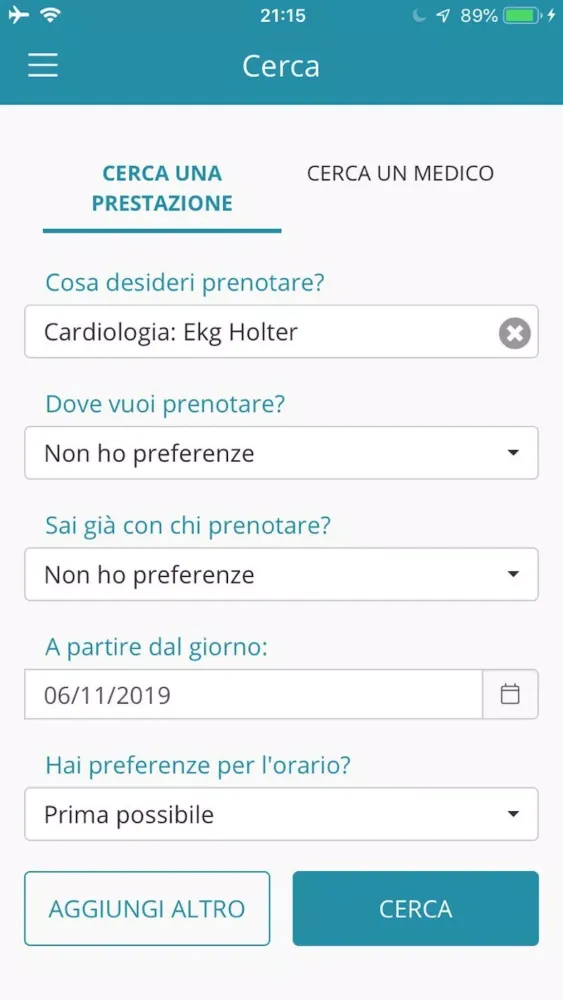 Tuotempo-Servizi per pazienti应用截图