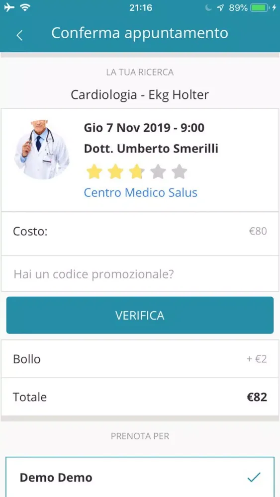 Tuotempo-Servizi per pazienti应用截图