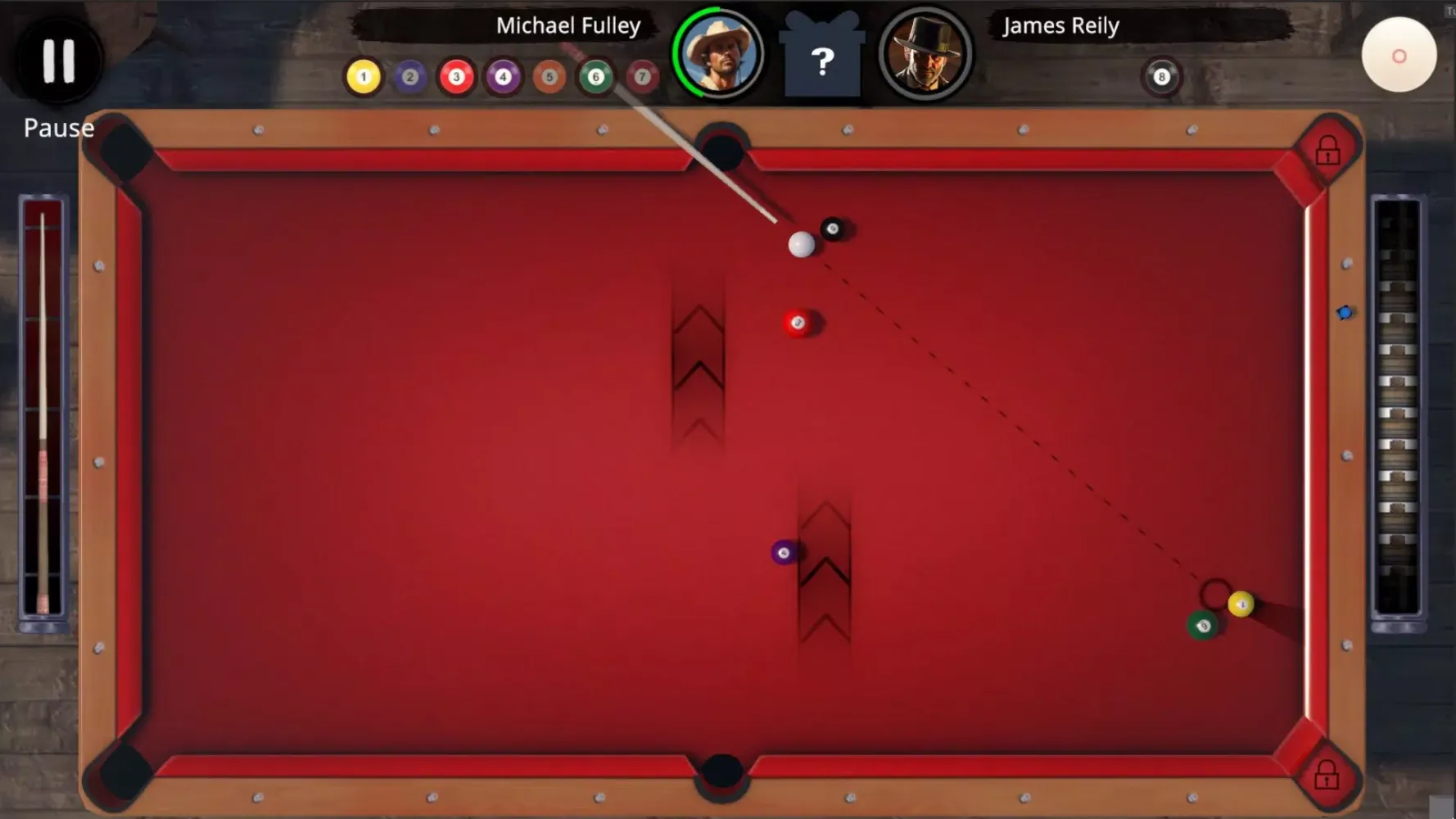 Screenshot di 8 Ball Pool - Saloon Billiard
