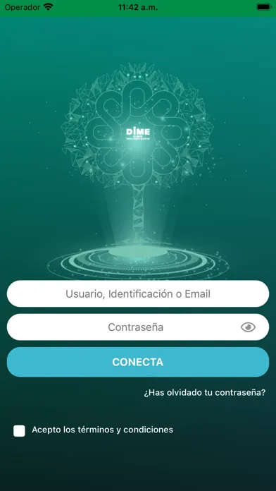 Conéctate con DIME Screenshots