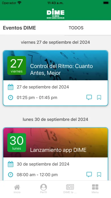 Conéctate con DIME Screenshots
