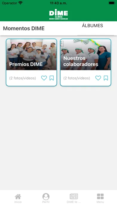Conéctate con DIME Screenshots