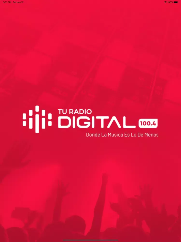 Ảnh chụp màn hình của Tu Radio Digital 100.4 iPad 
