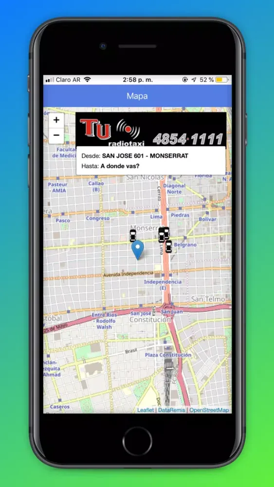 Captures d'écran de TuRadioTaxi
