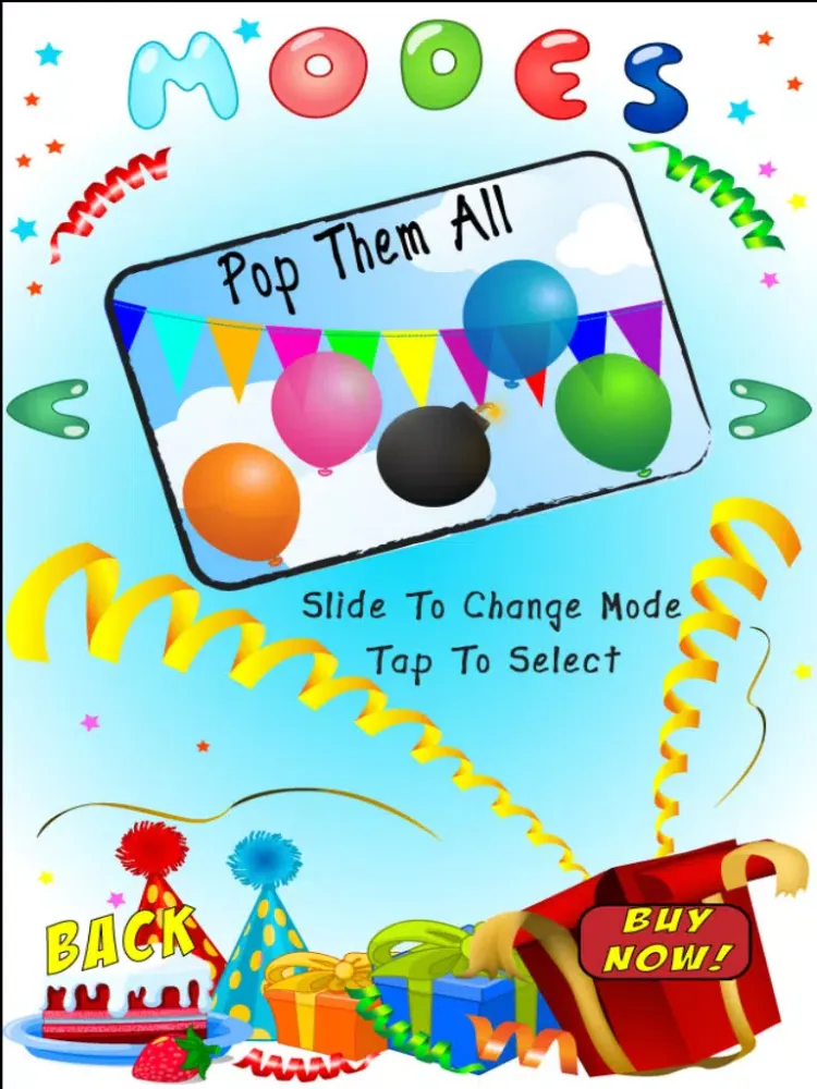 Captures d'écran de Pop The Balloons Lite iPad 