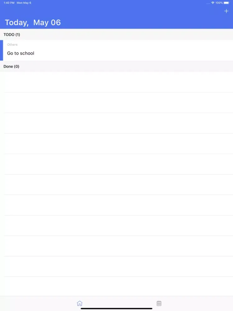 Zrzuty ekranu Tasker List Manager iPad 