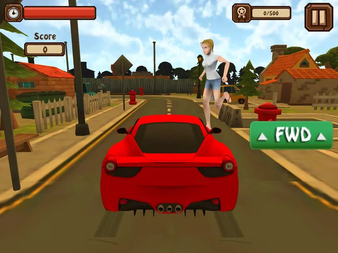 Zrzuty ekranu Turbo City Smash 3D iPad 