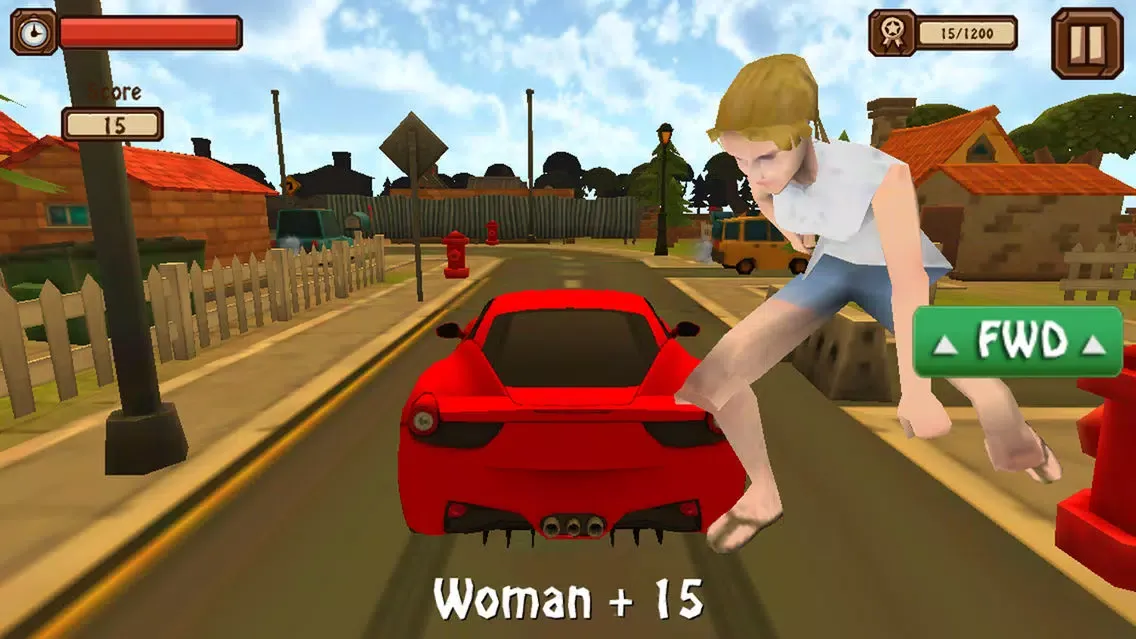 Zrzuty ekranu Turbo City Smash 3D
