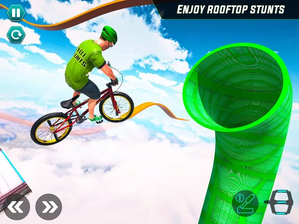 BMX Stunt - Cycle Racing Game iPad  Ekran Görüntüleri