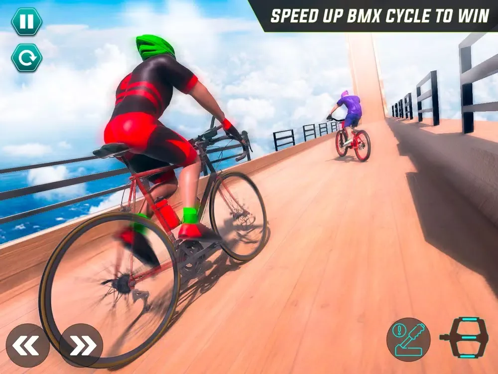 BMX Stunt - Cycle Racing Game iPad  Ekran Görüntüleri