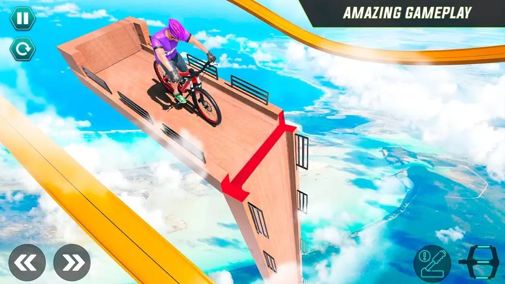 BMX Stunt - Cycle Racing Game Ekran Görüntüleri
