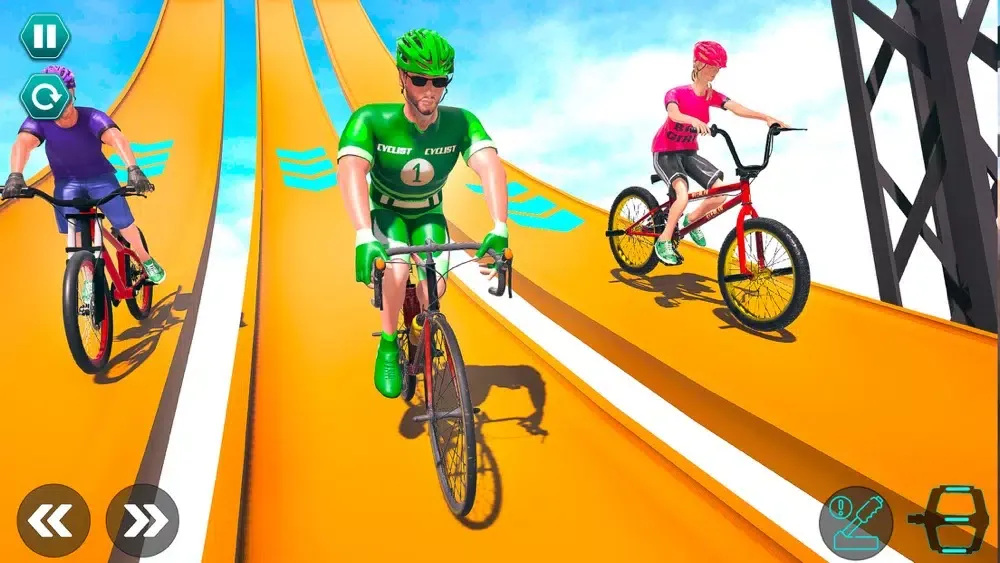 BMX Stunt - Cycle Racing Game Ekran Görüntüleri