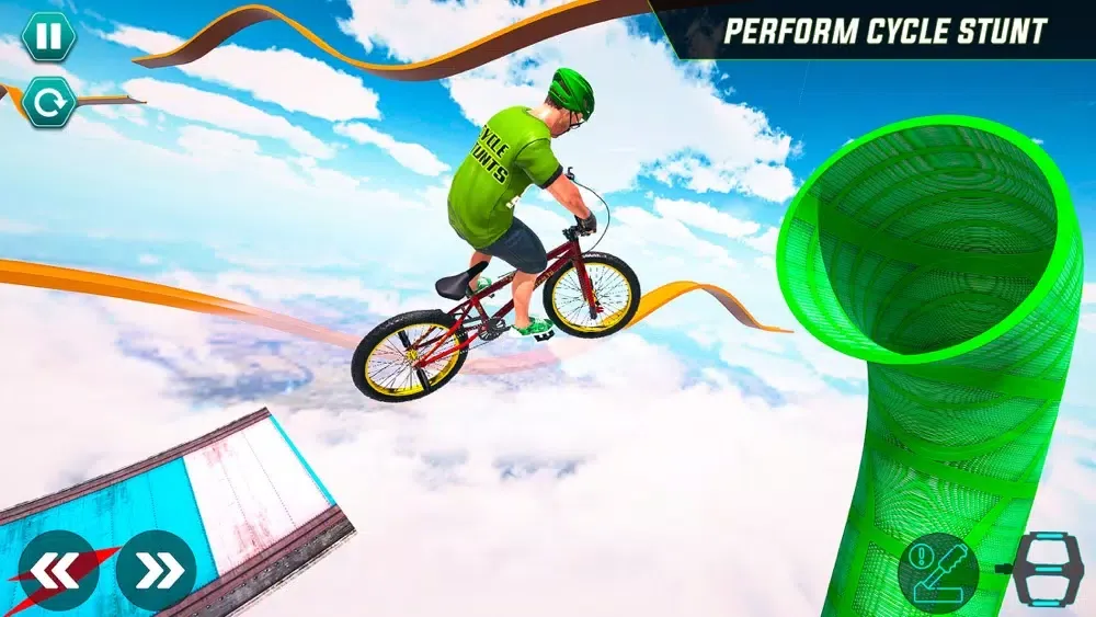 BMX Stunt - Cycle Racing Game Ekran Görüntüleri