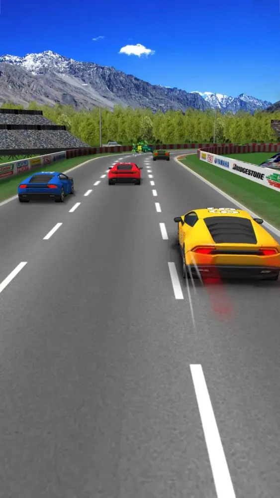 Turbo Sports Car Racing Game - Challenging Thumb Car Race 3D 2016 Ekran Görüntüleri