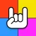 Rainbow Rock Tiles - play the free color music tile guitar tabs step game