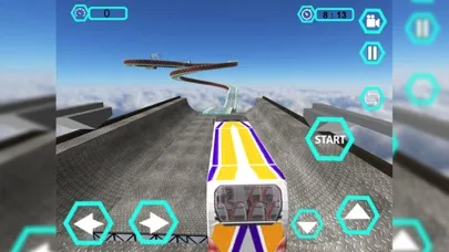 Tangkapan skrin Dangerous Driving On Sky