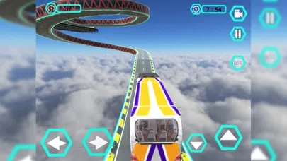 Tangkapan skrin Dangerous Driving On Sky