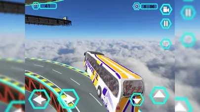Tangkapan skrin Dangerous Driving On Sky