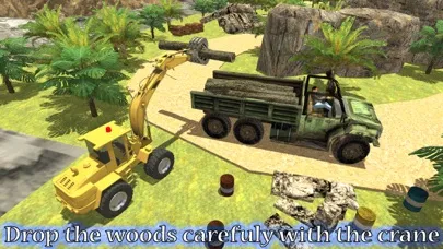 Offroad Cargo Delivery Truck: 3D Woods Transport應用截圖