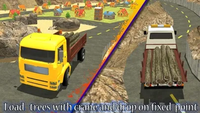 Offroad Cargo Delivery Truck: 3D Woods Transport應用截圖