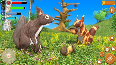 Capturas de tela do Virtual Squirrel Family Sim 3D