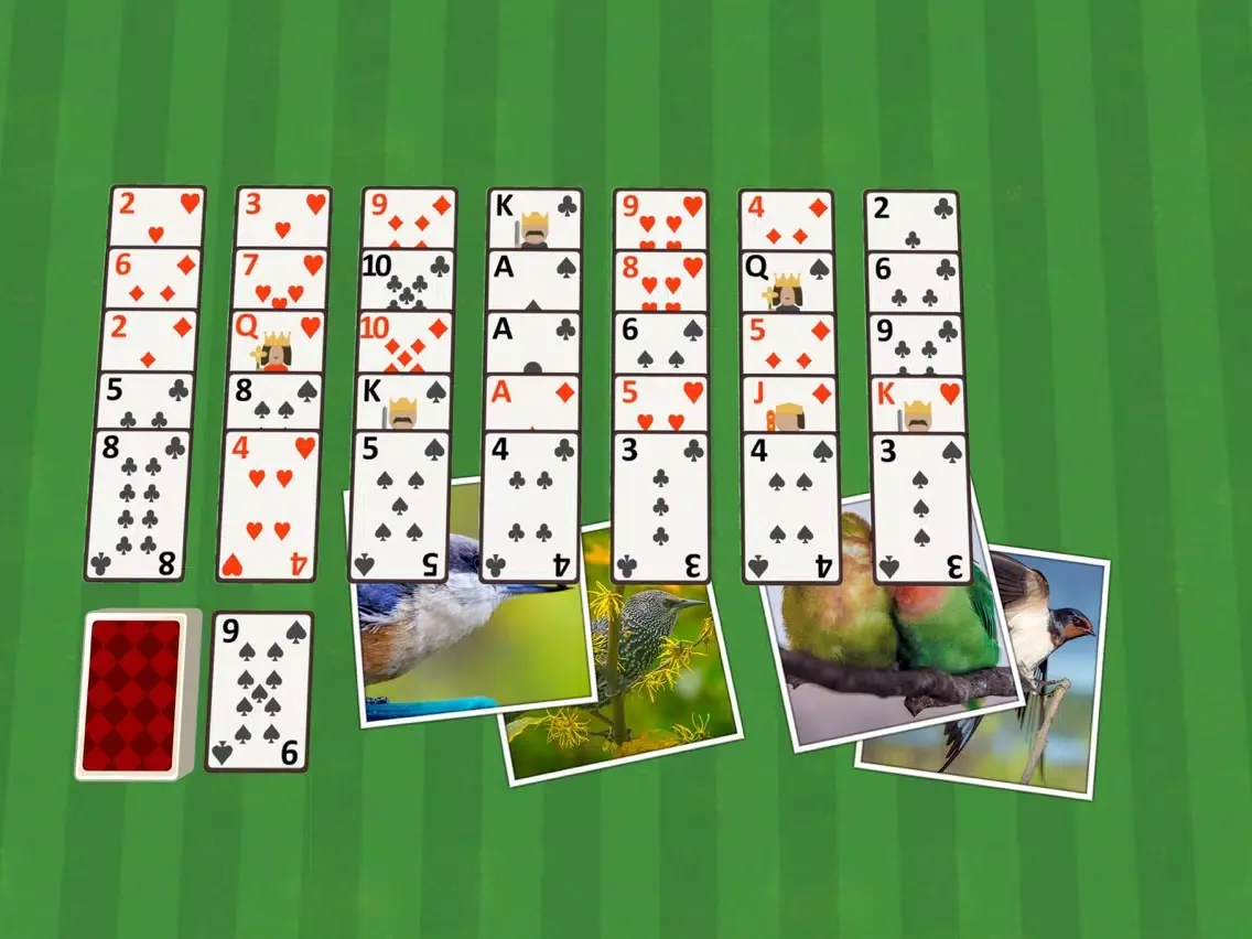 Golf Solitaire Birds iPad  Ekran Görüntüleri