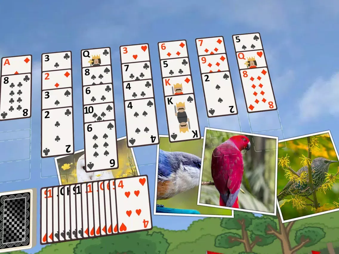 Golf Solitaire Birds iPad  Ekran Görüntüleri