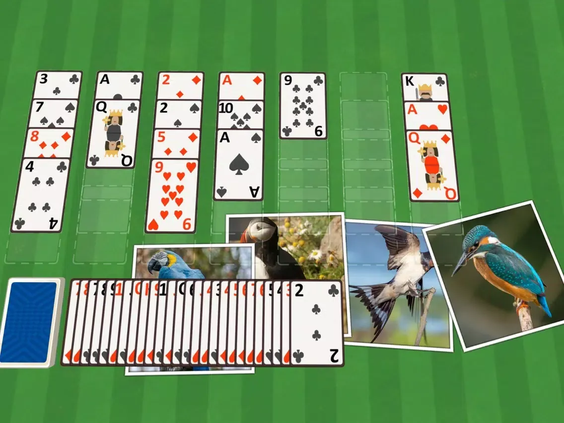 Golf Solitaire Birds iPad  Ekran Görüntüleri