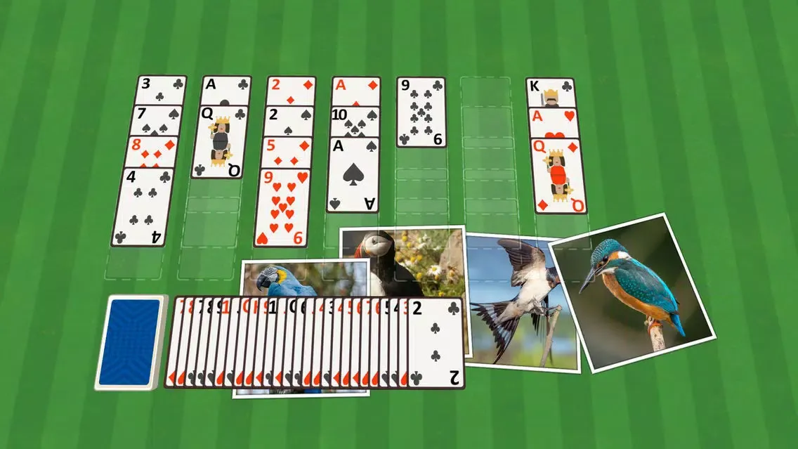Golf Solitaire Birds Ekran Görüntüleri
