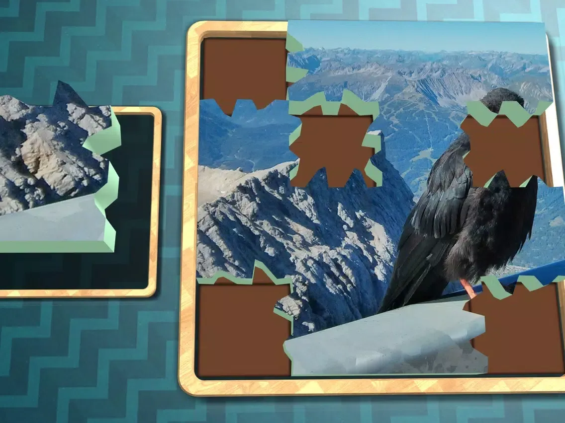 Captures d'écran de Jigsaw Solitaire Alpine iPad 