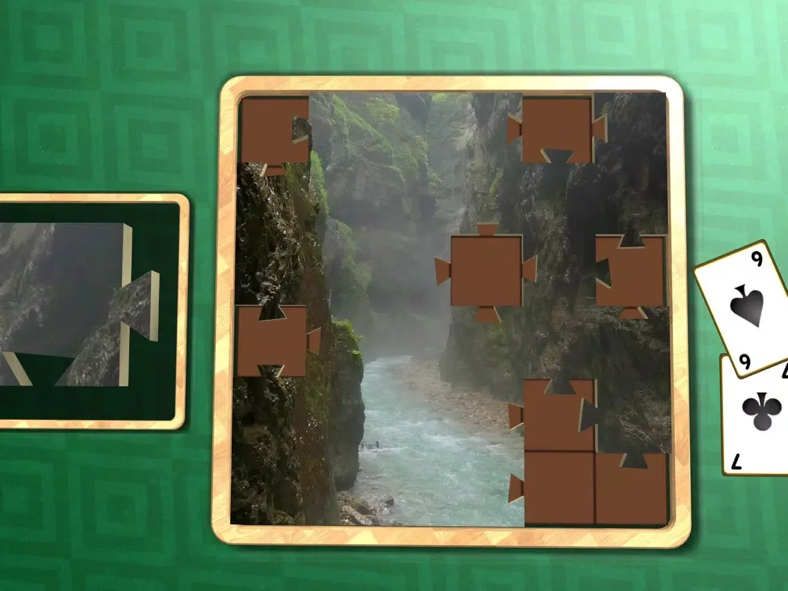 Captures d'écran de Jigsaw Solitaire Alpine iPad 