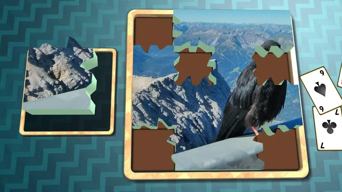 Captures d'écran de Jigsaw Solitaire Alpine