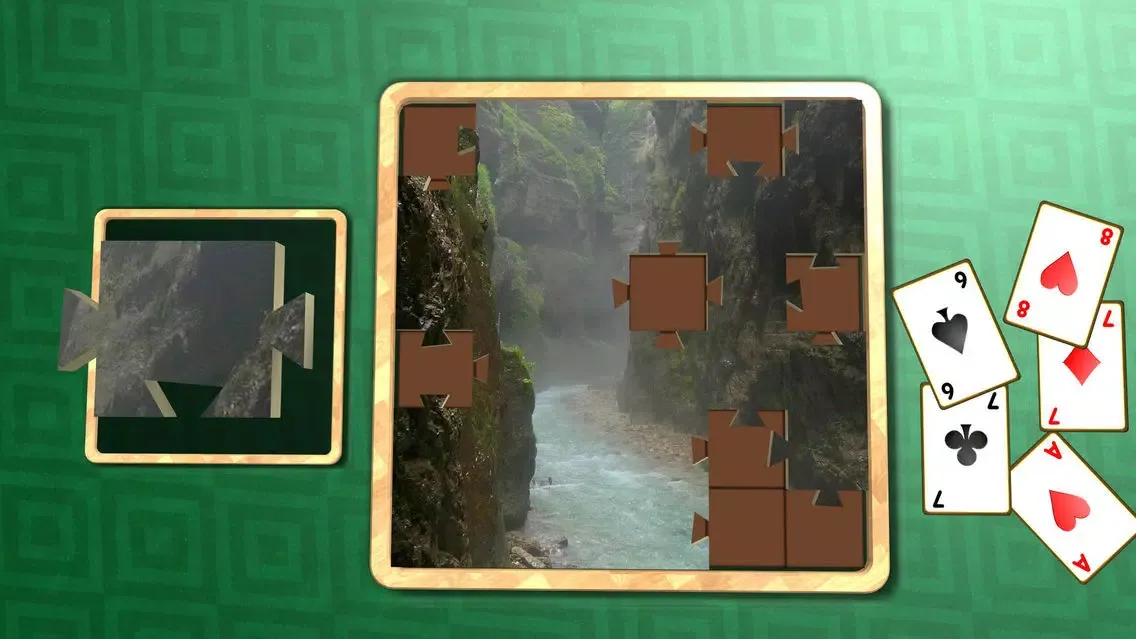 Captures d'écran de Jigsaw Solitaire Alpine