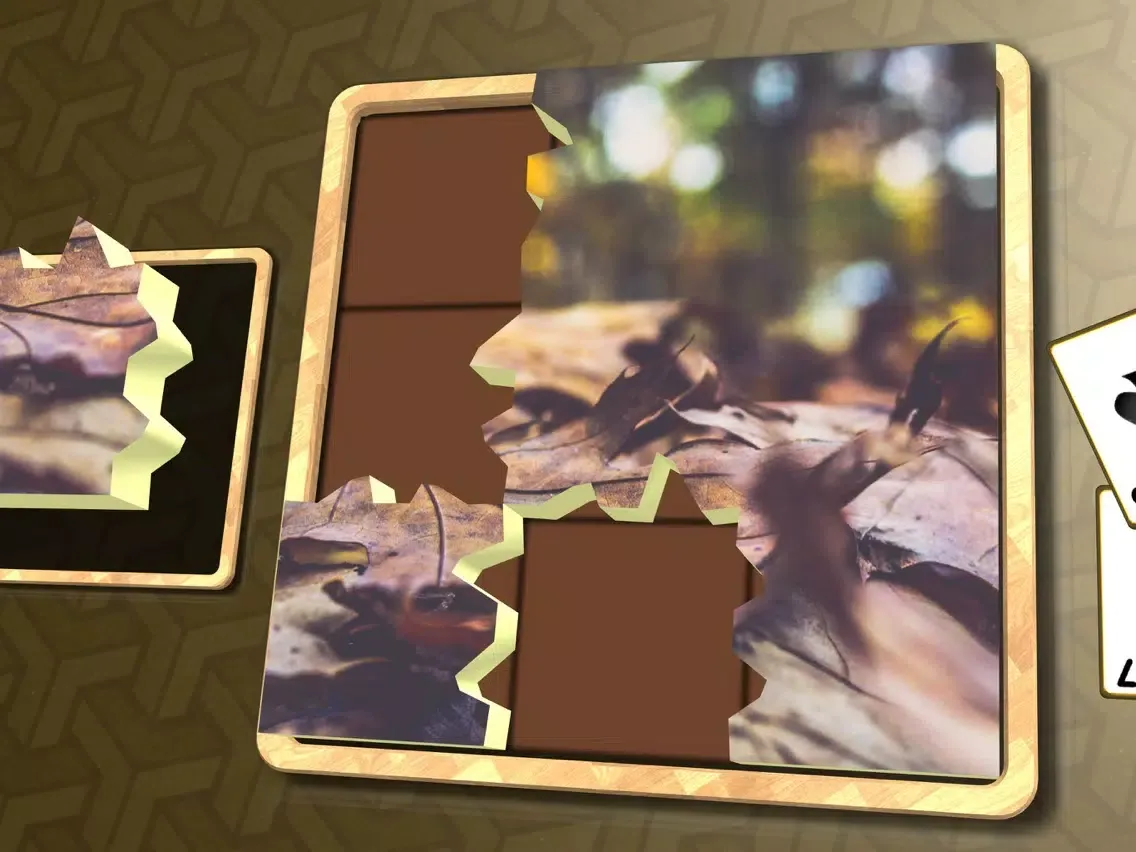 Jigsaw Solitaire Autumn iPad 应用截图