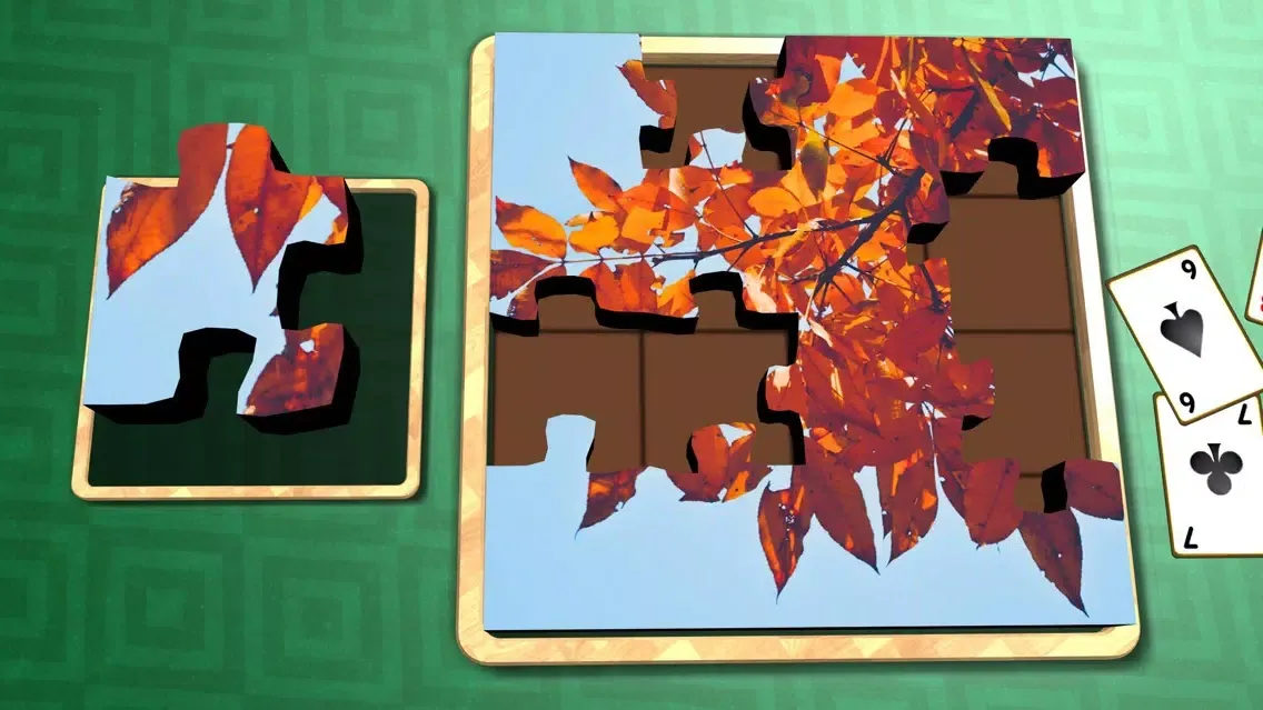Jigsaw Solitaire Autumn应用截图