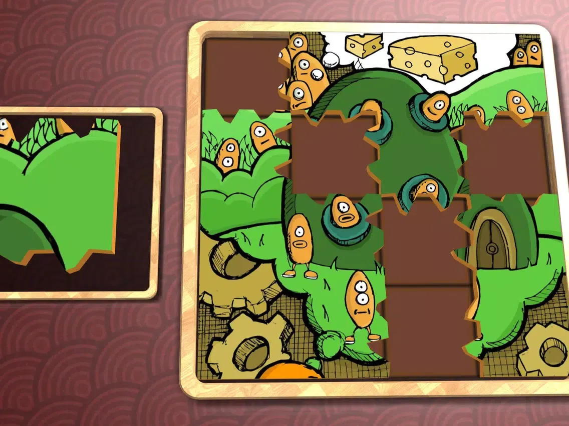 Screenshot di Jigsaw Solitaire Cartoons iPad 