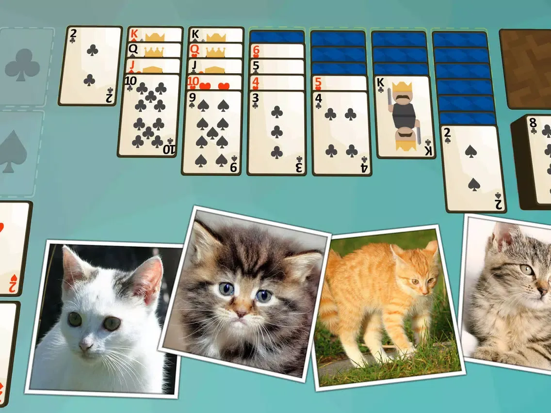 تصاویر Solitaire Kittens iPad 
