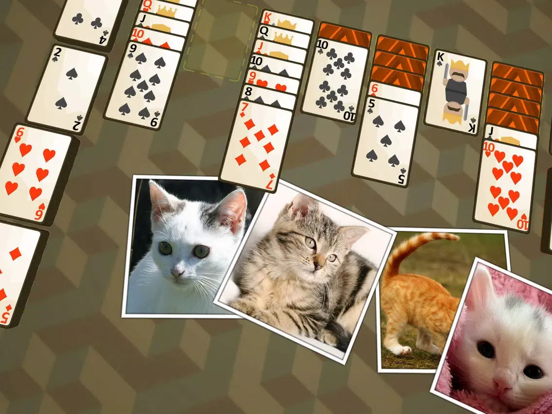 تصاویر Solitaire Kittens iPad 