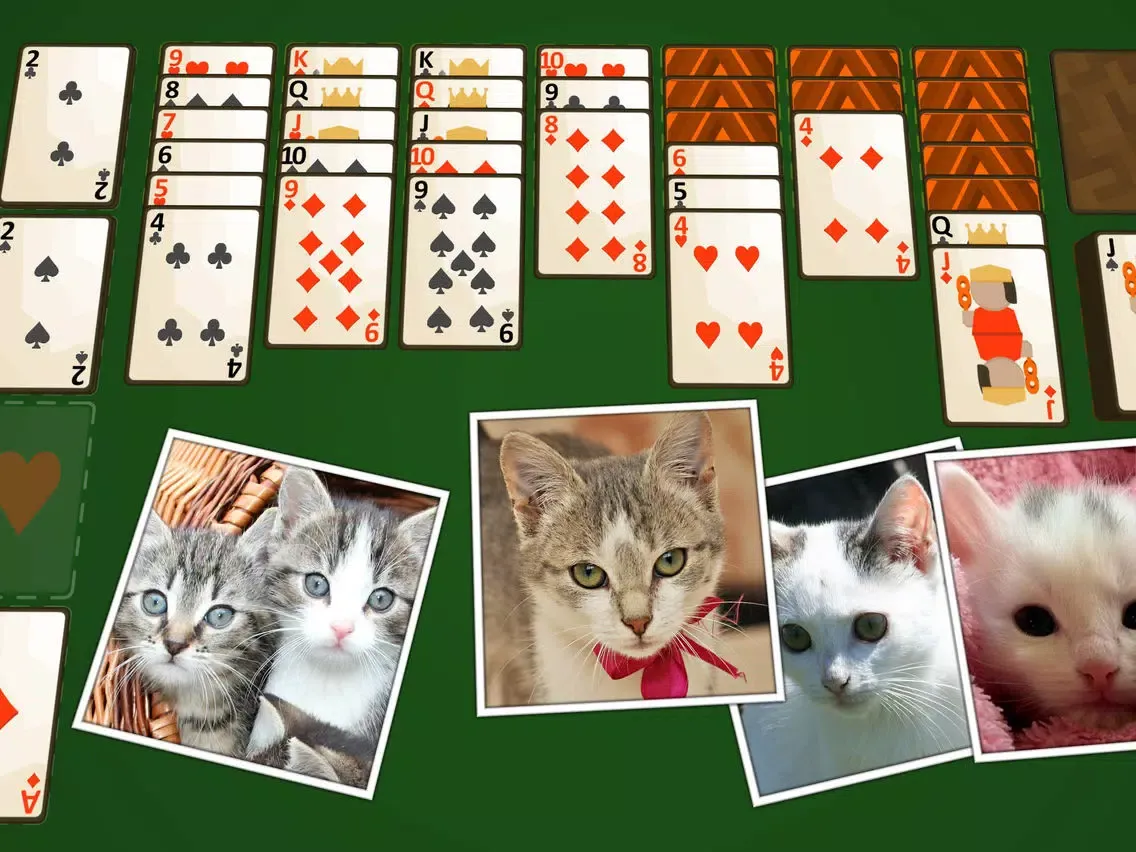 تصاویر Solitaire Kittens iPad 