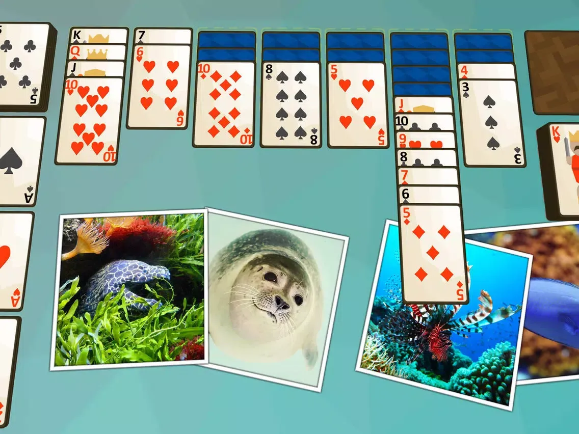 Solitaire Marine Life iPad  স্ক্রিনশট